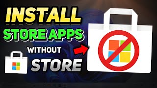 How to Install Microsoft Store Apps Without the Microsoft Store Windows 1011 Tutorial [upl. by Areval290]