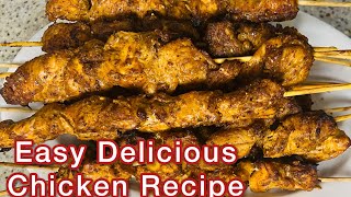 Juicy Chicken Skewers Easy Grilled Recipe You’ll Love [upl. by Dowski755]