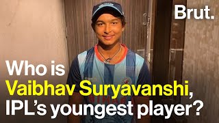 Who is Vaibhav Suryavanshi IPL’s youngest player [upl. by Ailliw]