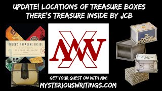 NEW Treasure Box Location Map Theres Treasure Inside joncollinsblack therestreasureinside [upl. by Gausman]