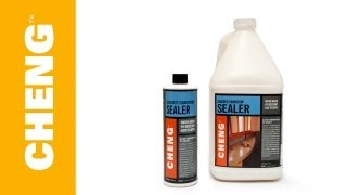 How to Seal Concrete Countertops with CHENG Concrete Sealer [upl. by Sabella988]