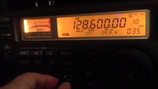 AIRBAND VHF RADIO 128600MHz ATIS [upl. by Datnow277]