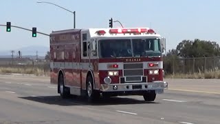 Miramar Fire R61 Responding [upl. by Horace]