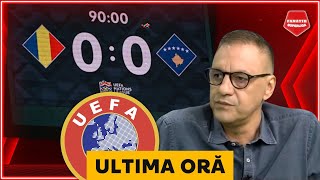 UEFA DECIZIE DE URGENTA DUPA ROMANIA  KOSOVO ANUNTUL FRF “SE ANULEAZA TOT” [upl. by Eillek319]