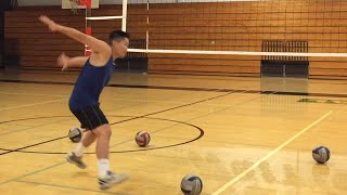 Improve Spiking TIMING part 12  How to SPIKE a Volleyball Tutorial [upl. by Sergeant]