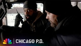 Atwater and Ruzek Report to an Armed Robbery in Progress  Chicago PD  NBC [upl. by Yellac]