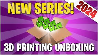 Mystery Unboxing UNBOX3D  New 3D Printing Series [upl. by Eimmelc]