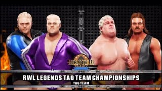 RWL RAGE 102424LEGENDS TAG TITLES PAT PATTERSON amp RAY STEVENS VS DUSTY RHODES amp MAGNUM TA [upl. by Narual]