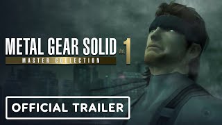 Metal Gear Solid Master Collection Vol 1  Official Release Date Trailer [upl. by Stillmann]