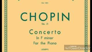 Chopin  Piano Concerto 2 [upl. by Ellingston]