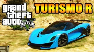 GTA V DLC Business GROTTI TURISMO R  Tunando o carro MAIS RÁPIDO [upl. by Cai605]