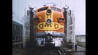 Bahnlegende Santa Fe ATSF Atchison Topeka amp Santa Fe Railroad [upl. by Panaggio]