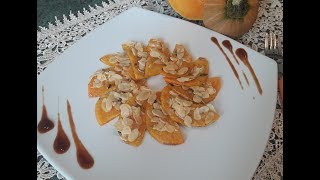 ZUCCA AL FORNO CON SCAGLIE DI MANDORLA [upl. by Reppiks]