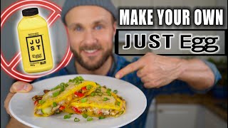 Make Vegan Egg At Home  So Easy amp Cheap Just Egg Substitute [upl. by Natal]