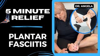 Plantar Fasciitis Treatment With Fascial Release SelfMassage [upl. by Atteragram]