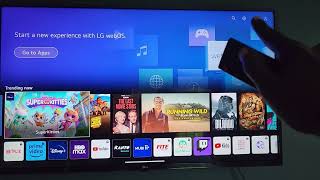 LG UHD TV AI Thinq 43 inch WiFi Connection [upl. by Ahselef929]