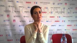 Interview with MarieFrance Dubreuil Canadian Ice Dancer amp Coach of Papadakis amp Cizeron [upl. by Anneehs]