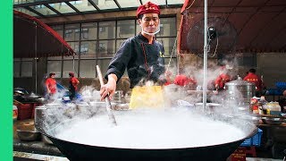 How To Cook Lunch For 800 People in Guangzhou China  Guangzhou STREET FOOD Tour [upl. by Mayman]