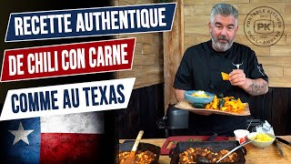 Recette authentique de Chili Con Carne au barbecue comme au Texas [upl. by Carlton980]