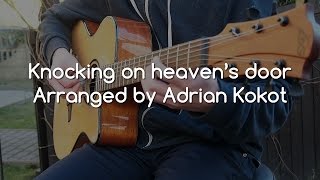 Knocking on heavens door  GunsnRoses Fingerstyle guitar cover Tabs [upl. by Molloy315]