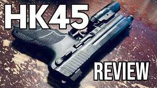 HK45 Tactical Review  4000 Round Update [upl. by Joli275]