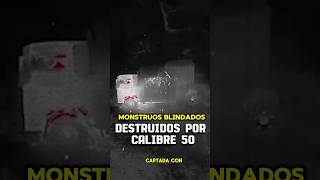 MONSTRUOS BLINDADOS DE CARTELES DESTRUIDOS POR CALIBRE 50🇲🇽☠️shorts mexico narcos facts [upl. by Zorah532]