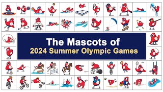 Paris 2024 Mascots amp Sports [upl. by Eca]