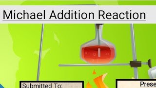 Michael addition reaction MPHARM pharmaceutical chemistry [upl. by Jea]