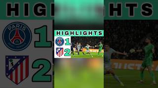 Paris SaintGermain vs Atletico Madrid PSG vs Atletico Madrid  Highlights amp Goals Champions League [upl. by Oiramal488]