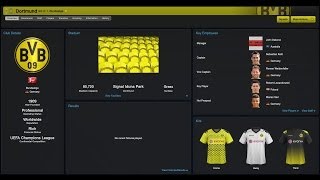 Football Manager 2014 Lets Play  Borussia Dortmund 1  Hello Germany  Gameplay [upl. by Ecneps]