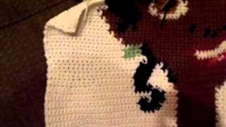 Princess Tiana Inspired Tapestry BlanketIn Progress Tapestry Blanket [upl. by Jaye]