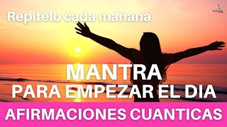 ☀️ DECRETOS de la MAÑANA ☀️  Afirmaciones para COMENZAR el DIA con ENERGIA en POSITIVO  Mindset [upl. by Submuloc]