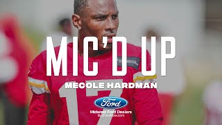 Mecole Hardman Micd Up during Chiefs Training Camp [upl. by Roth]