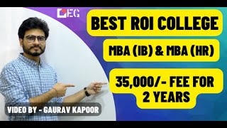 DSE  MBA IB amp MBA HR  Complete Details [upl. by Roselane]