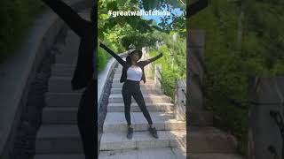 The Great Wall of China  Full video on my channel greatwallofchina greatwall china travel vlog [upl. by Normi519]