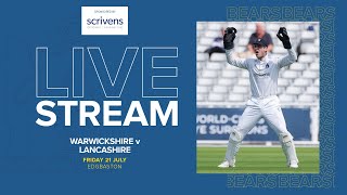 🔴 LIVE  Warwickshire v Lancashire  County Championship  Day Three [upl. by Mommy]