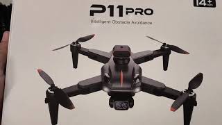 P11 Pro Max Drone  unboxingcrashing [upl. by Stambaugh]