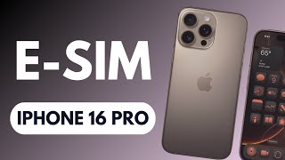 Does Iphone 16 Pro have eSIM   Virtual SIM Card [upl. by Alat]