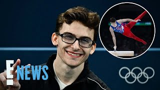 Who is Pommel Horse Gymnast Stephen Nedoroscik Get to Know the Viral Star  2024 Olympics  E News [upl. by Orihakat44]