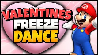 🩷 Valentines 🩷 Freeze Dance 🩷 Brain Break 🩷 Movement Break 🩷 Mario [upl. by Williamson214]