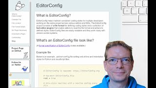 Code quality  Ep02  EditorConfig standards from the start [upl. by Lynnea]