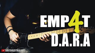 Empat Dara Metal Version  Guitar Instrumental Cover [upl. by Ennair]