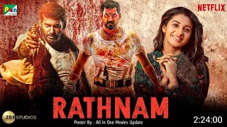 Rathnam  New Movie 2023 Vishal amp Rashmika Latest South Indian Hindi Dubbed Full Action Movie480p [upl. by Lanahtan]