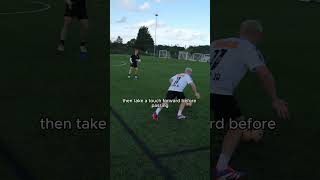 duo training for strikers and fullbacks football soccer footballdrills soccerdrills footytips [upl. by Nivlam]