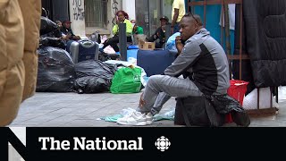 Asylum seekers facing dire living conditions in Canada [upl. by Ttennaj805]