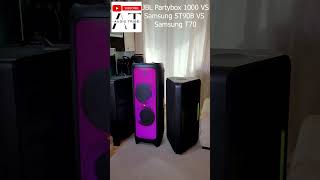 JBL Partybox 1000 VS Samsung ST90B VS Samsung T70 Sound Test [upl. by Aruat]