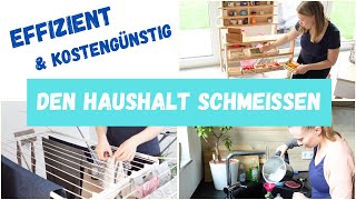 20 Tipps Effizient amp kostengünstig den Haushalt schmeißen  DIY Putzmittel  Clean with me deutsch [upl. by Atel]