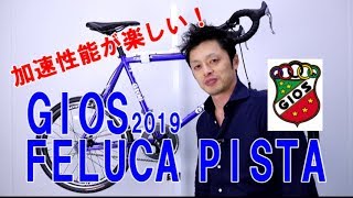 【 ミニベロ 】FELUCA PISTA フェルーカ ピスタ GIOS 2019 ピストフレームデザイン 特徴と購入の注意点！ 〜自転車屋店長の勝手レポート〜 [upl. by Kirat660]