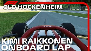 F1 2020 Old Hockenheimring  Kimi Raikkonen Onboard  Assetto Corsa [upl. by Htial]