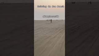 🚘Driving On Sea Beach shortsfeed [upl. by Stafani]